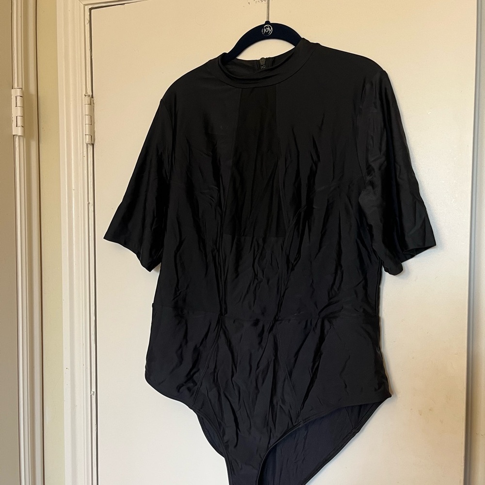 Chromat Black One Piece Swimsuit